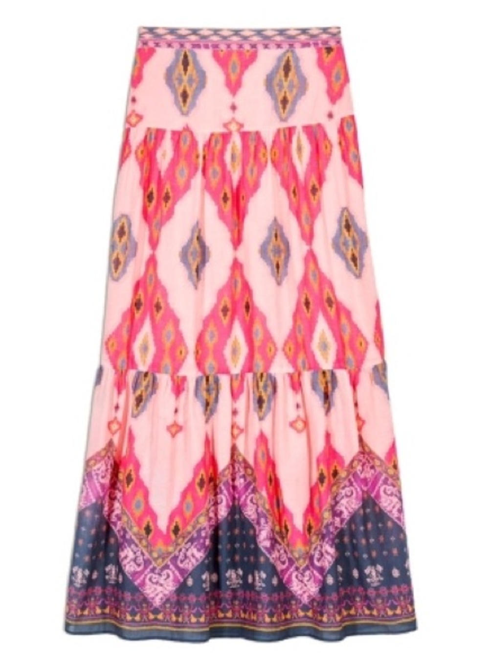 Ba&sh Yoyo Printed Skirt in Pink